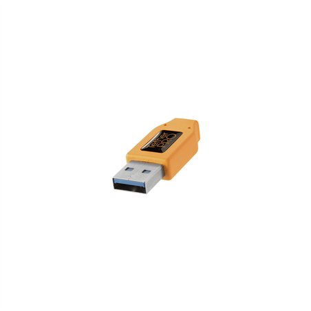 Tether Tools USB 3.0 zu USB-C 4,60m arancio