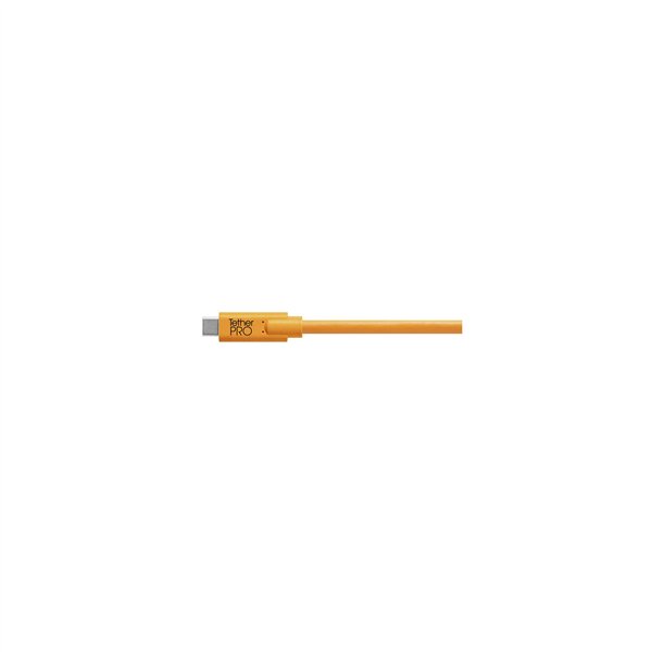 Tether Tools USB-C zu 3.0 Micro- B Right Angle 4,60m arancio