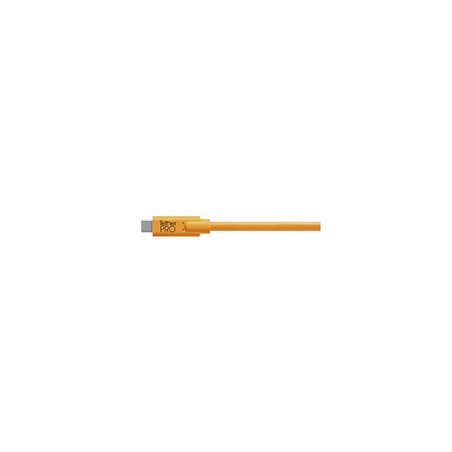 Tether Tools USB-C zu 2.0 Mini B 5-Pin 4,60m arancio