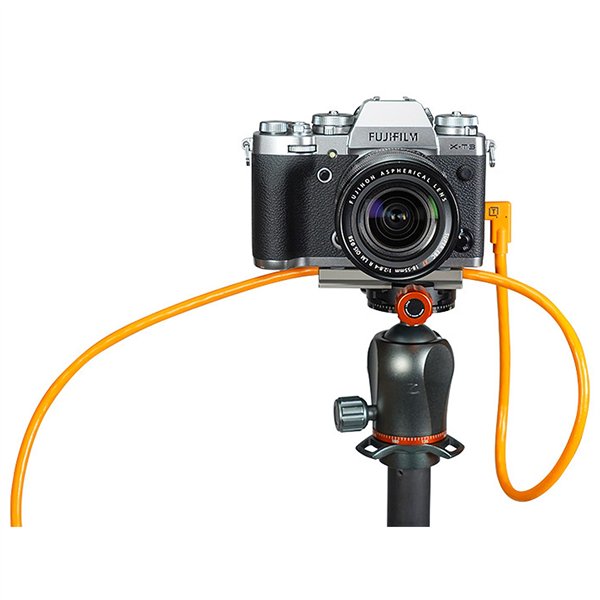 Tether Tools TetherPro USB-C su USB-C angolo retto arancione