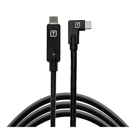 Tether Tools TetherPro USB-C a USB-C angolo retto nero