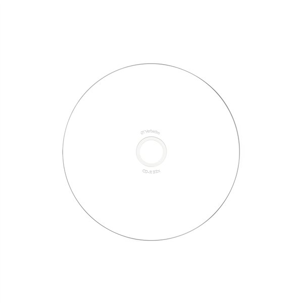 1x25 Verbatim CD-R 80 / 700MB 52x Speed, Data Life plus print.