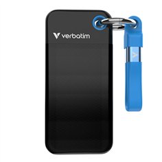 Verbatim Pocket SSD USB 3.2  2TB nero/blu 32195