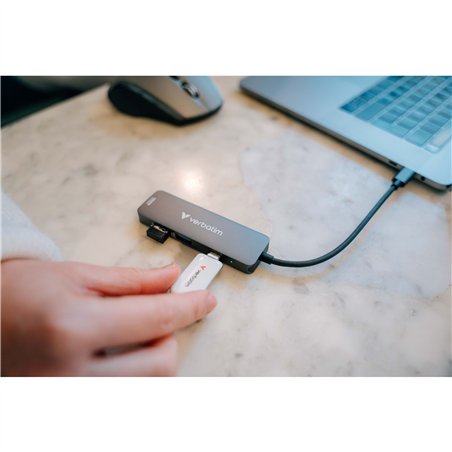 Verbatim Plectra bianco 64GB USB-C Flash Drive          30228