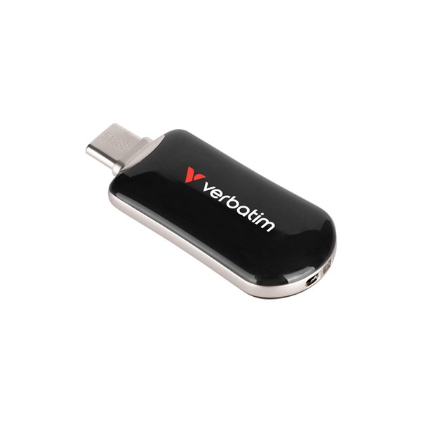 Verbatim Plectra nero 512GB USB-C Flash Drive          30227