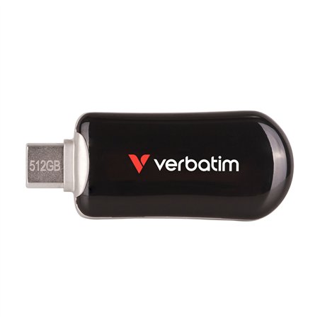 Verbatim Plectra nero 512GB USB-C Flash Drive          30227