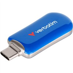 Verbatim Plectra blu       256GB USB-C Flash Drive          30234