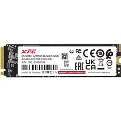 ADATA-XPG SSD PCIe Gen 4x4 512GB GAMMIX S70 BLADE R/W 7200/2600 2