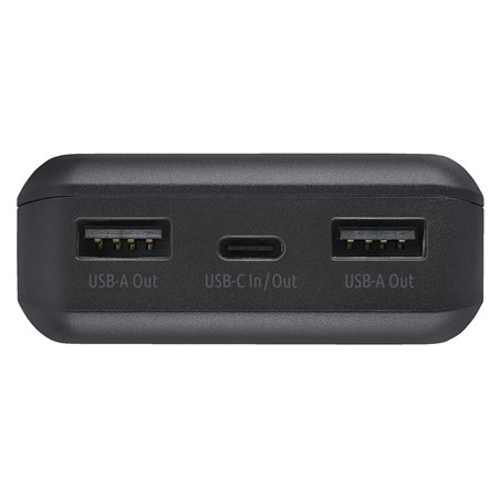 Intenso Powerbank B10000   black 12W inkl. USB-A to Type-C