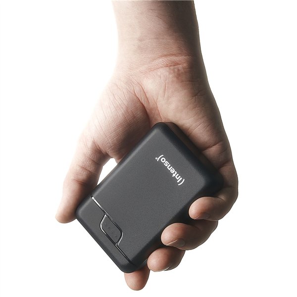 Intenso Powerbank B10000   black 12W inkl. USB-A to Type-C