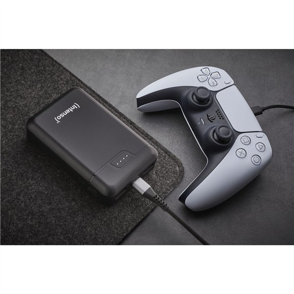 Intenso Powerbank B10000   black 12W inkl. USB-A to Type-C