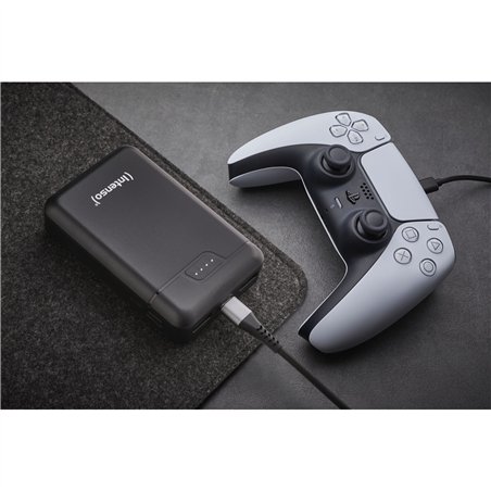 Intenso Powerbank B10000   black 12W inkl. USB-A to Type-C