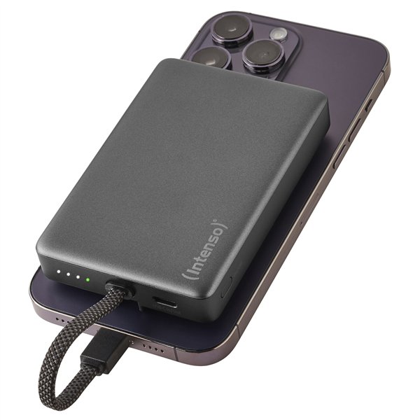 Intenso Powerbank MC10000  black 10000 mAh magnetic m. Metallring