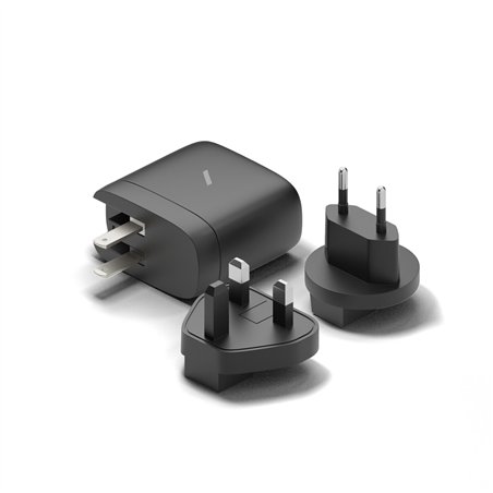 Native Union 67W USB-C PD 3-Port Fast GaN Wall Charger Black