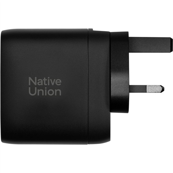 Native Union 67W USB-C PD 3-Port Fast GaN Wall Charger Black