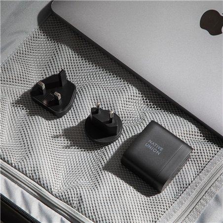 Native Union 67W USB-C PD 3-Port Fast GaN Wall Charger Black