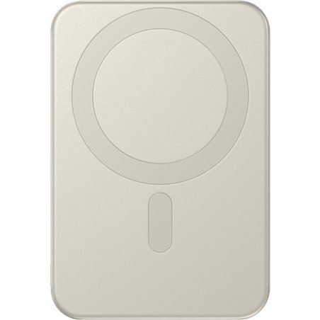 Satechi OntheGo Magnetic Qi2 Powerbank Stand 5000 mAh Sand