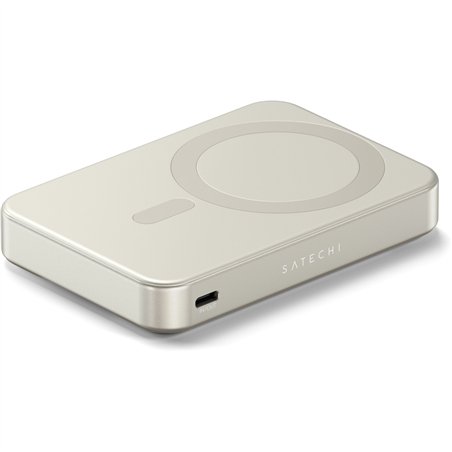 Satechi OntheGo Magnetic Qi2 Powerbank Stand 10000 mAh Sand