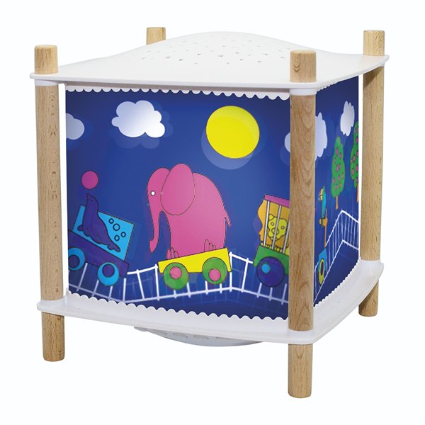 Trousselier lanterna magica con musica, treno