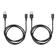 1X2 Verbatim Micro USB cavo ric. e sincron. 100cm nero      48874