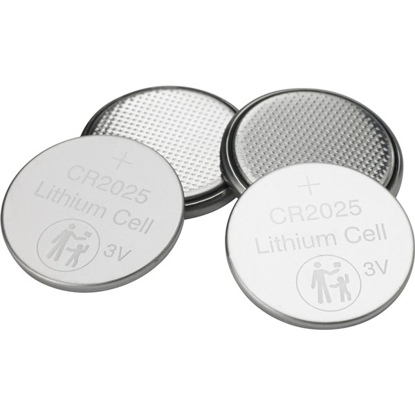 1x4 Verbatim CR 2025 batterie al litio          49532