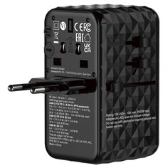 Verbatim GaN III adattatore da viaggio univer.140W UTA-10 32125