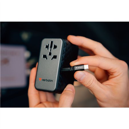 Verbatim Charge´n´Travel Diamond 85W Retr. Cable CNT-02     32127