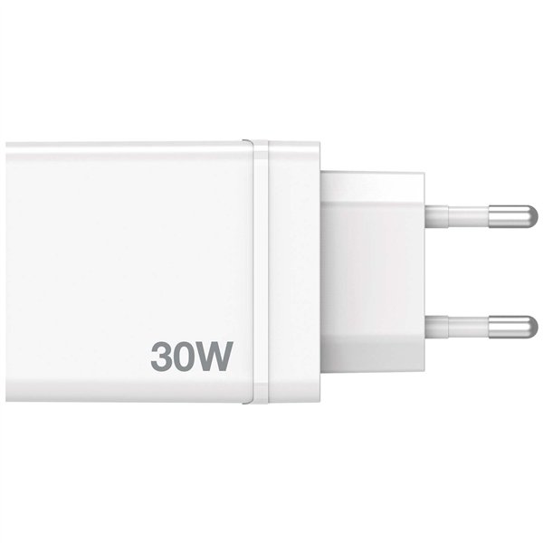 Verbatim USB caricabatt.par. 30W 1xUSB-C PD 3xUSB-A bianco 49701