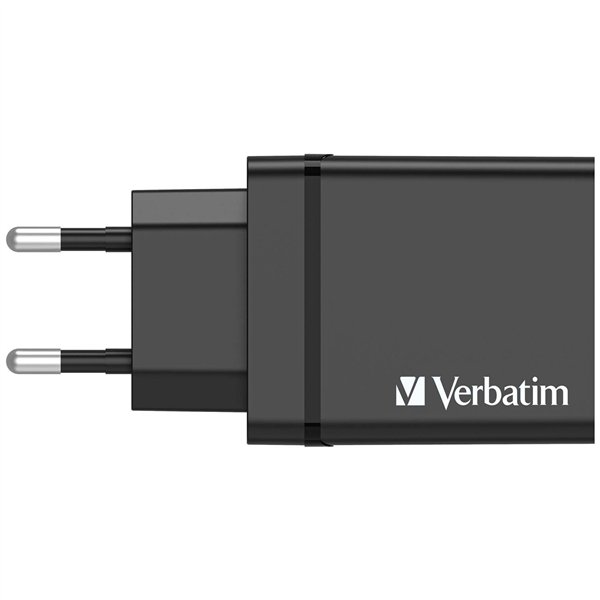 Verbatim USB caricabatt. par.30W 1xUSB-C PD 3xUSB-A nero 49700