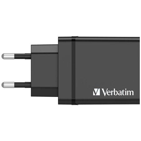 Verbatim USB caricabatt. par.30W 1xUSB-C PD 3xUSB-A nero 49700