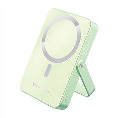 Verbatim Power Bank con supporto mag.wireless 10000mA verde 32259