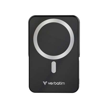 Verbatim Power Bank con supporto mag.wireless 10000mA nero 32264