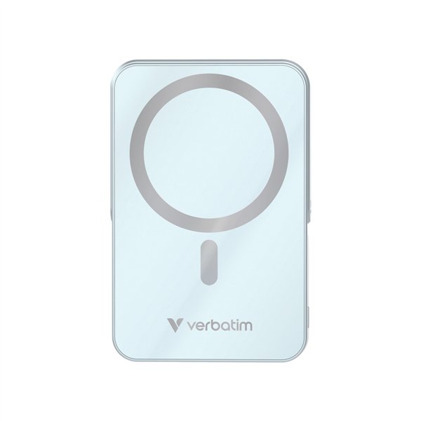 Verbatim Power Bank con supporto mag.wireless 10000mA blu 32266