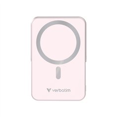 Verbatim Power Bank con supporto mag.wireless 10000mA pink  32267 2