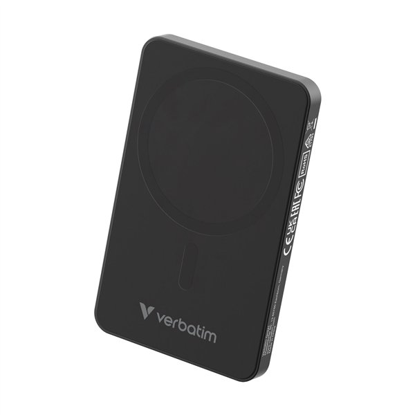 Verbatim Essential Power Bank magn.wirel. 5000mAh nero 32225