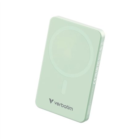 Verbatim Essential Power Bank magn.wirel. 5000mAh verde  32226