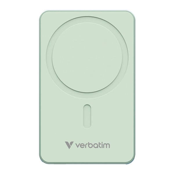 Verbatim Essential Power Bank magn.wirel. 5000mAh verde  32226