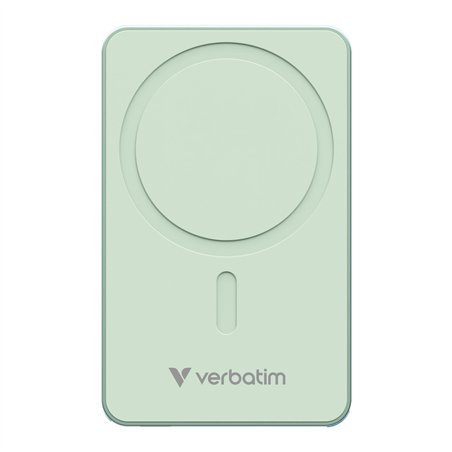 Verbatim Essential Power Bank magn.wirel. 5000mAh verde  32226