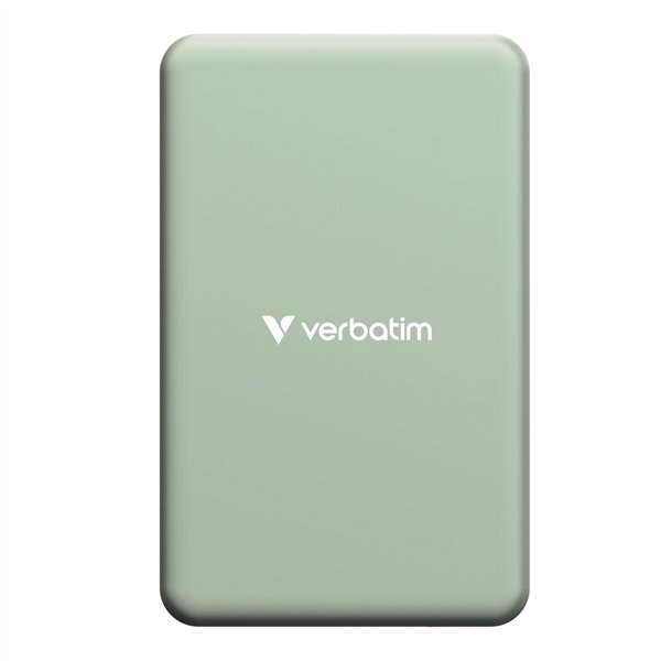 Verbatim Essential Power Bank magn.wirel. 5000mAh verde  32226