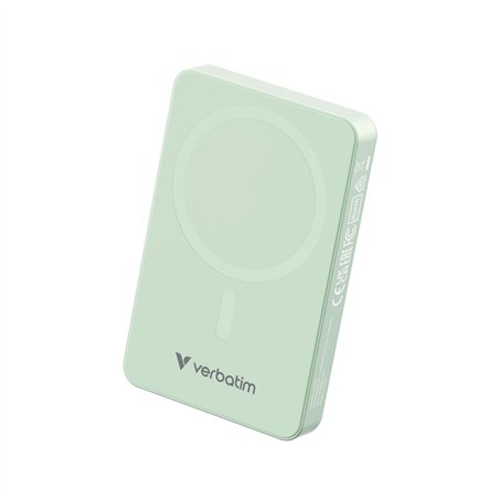 Verbatim Essential Power Bank magn.wirel. 10000mAh verde 32228