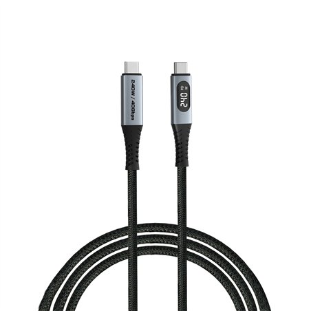 Verbatim Sync&Charge 240W 120cm USB-C/USB-C incl. Display 31849