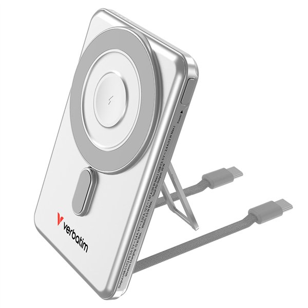 Verbatim Charge´n´Go 2C  5000mAh magn. PB arg. incl. 2 cavo 32276