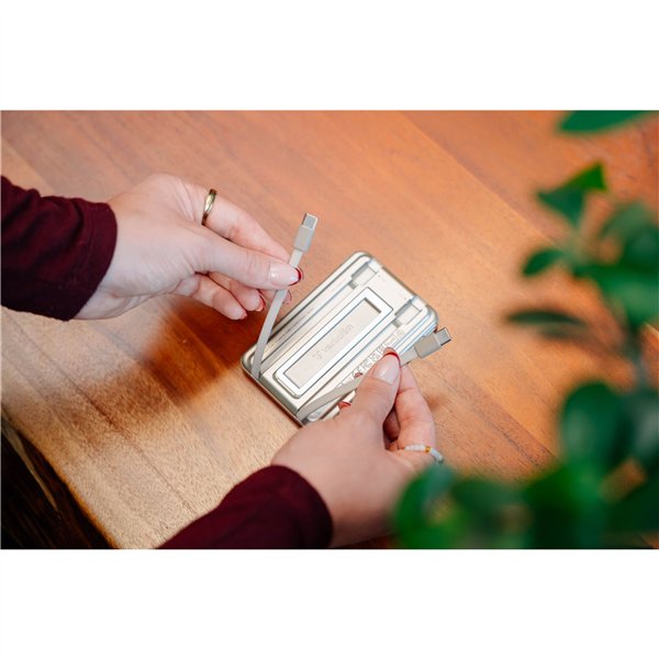 Verbatim Charge´n´Go 2C  5000mAh magn. PB arg. incl. 2 cavo 32276