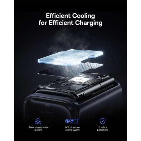 Baseus PicoGo AN13 Fast Charger 45W EU Cosmic Black