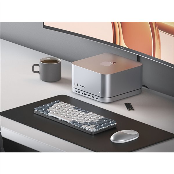 Satechi Stand Hub Mac Mini M1/M2 Studio M1/M2 NVMe SSD Enclosure