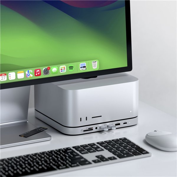 Satechi Stand Hub Mac Mini M1/M2 Studio M1/M2 NVMe SSD Enclosure