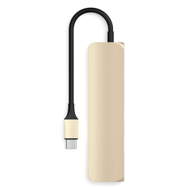 Satechi Type-C USB Passthrough HDMI Hub oro