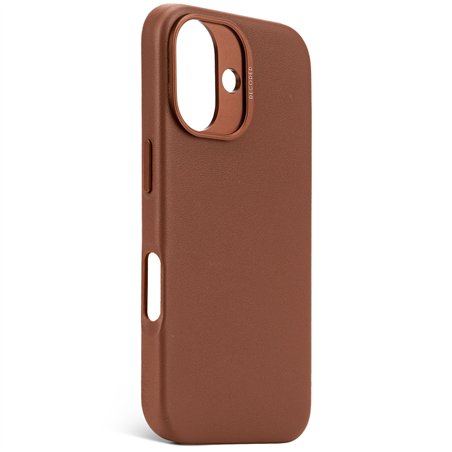 Decoded Leather Backcover iPhone 16 Tan