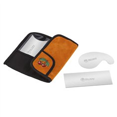 Kirschen raschietto  3800-01 in custodia di pelle