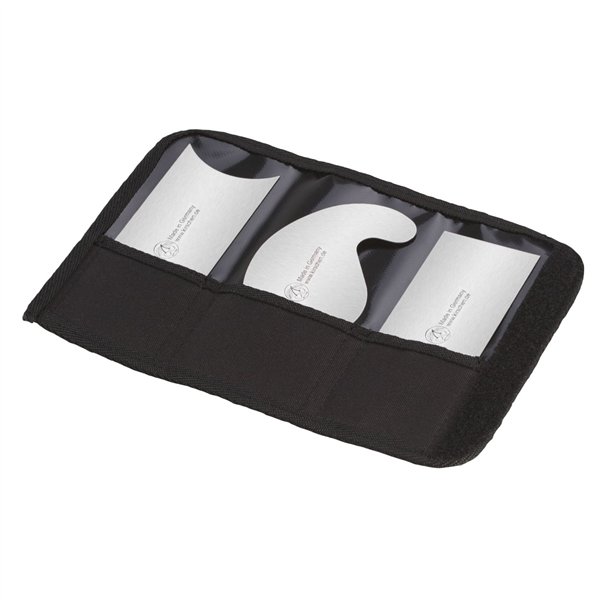 Kirschen raschietto  3800-01 in custodia di pelle